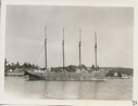 Image of Four masted schooner